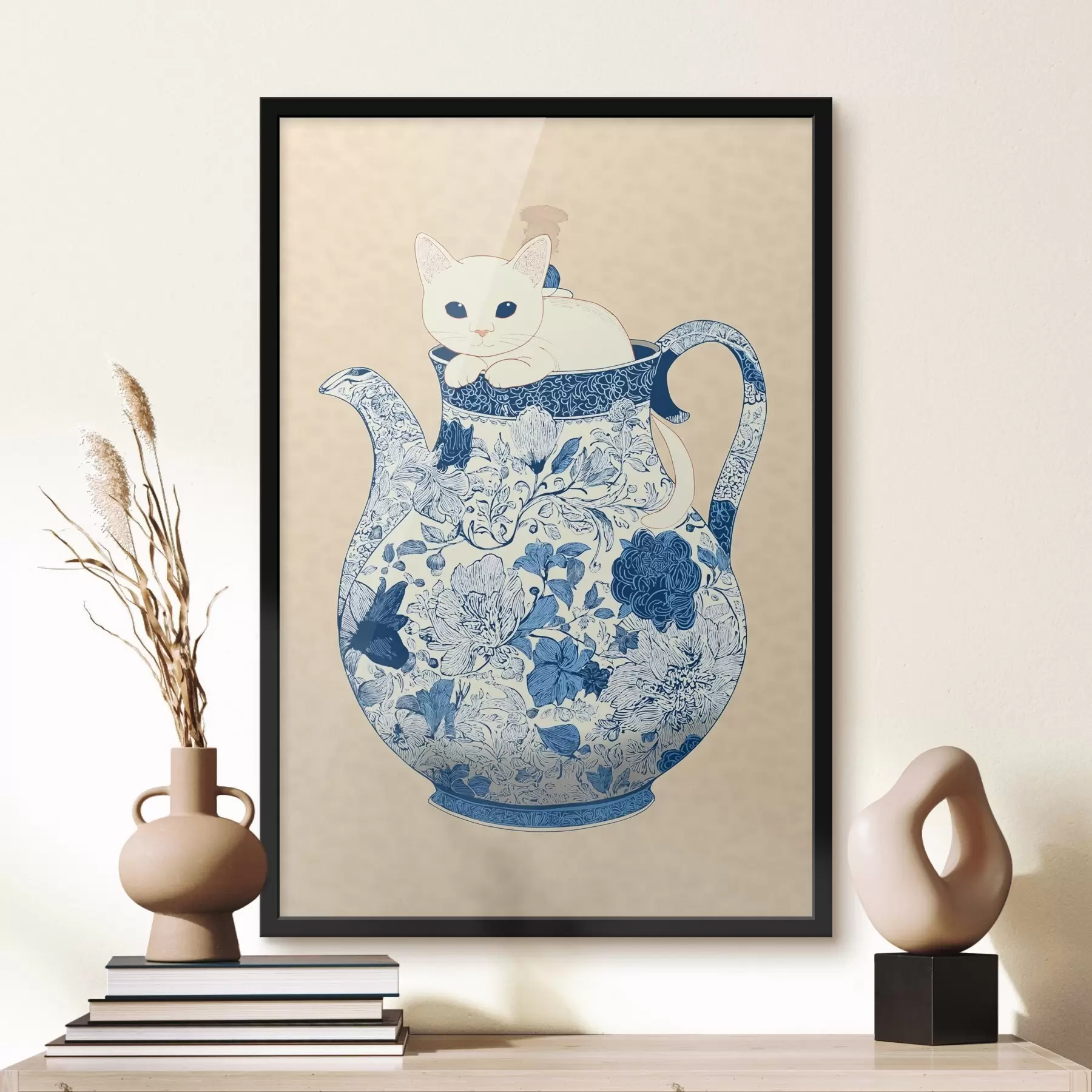 Fototapetai Katė ąsotyje f46432