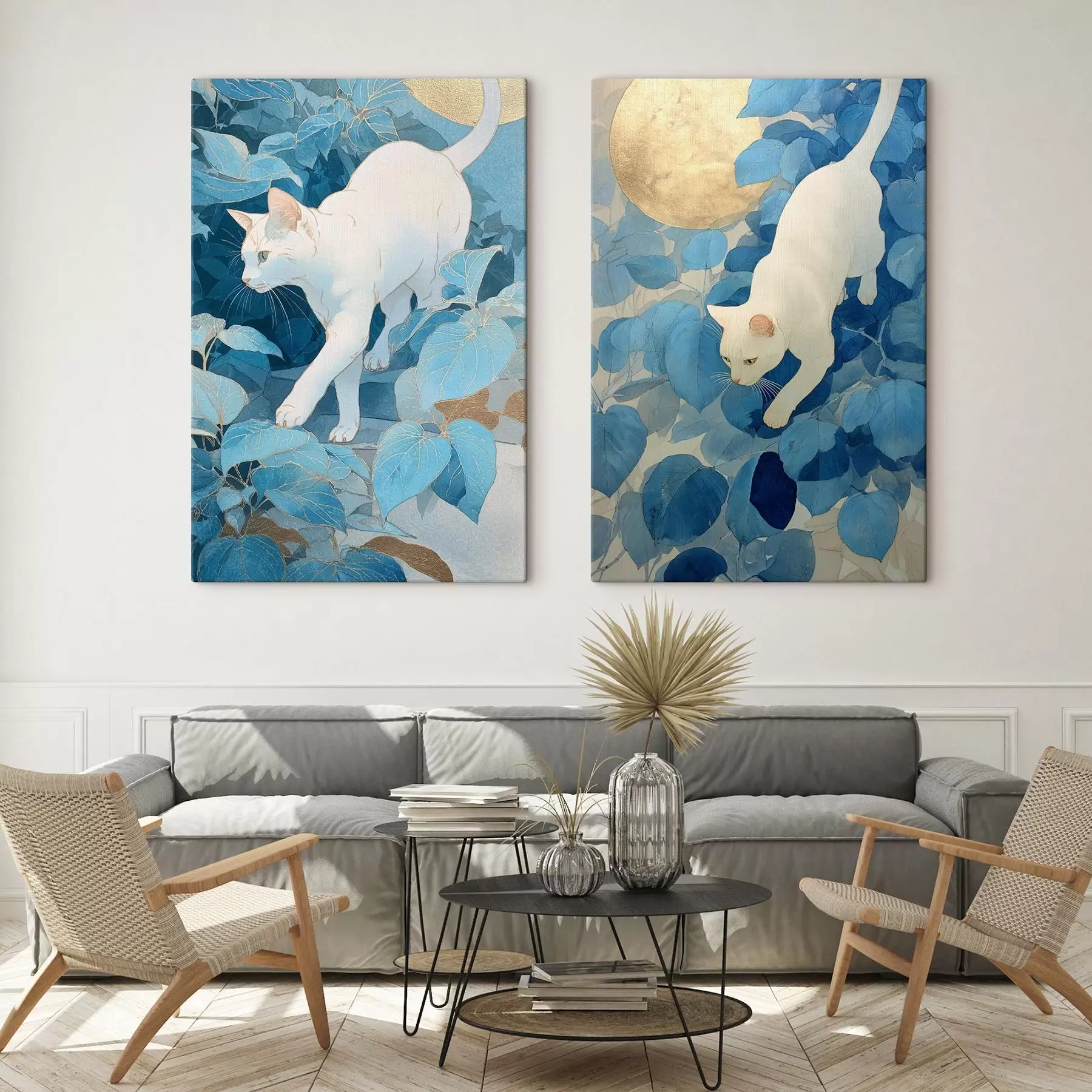 Paveikslėlis Balta katė m00924