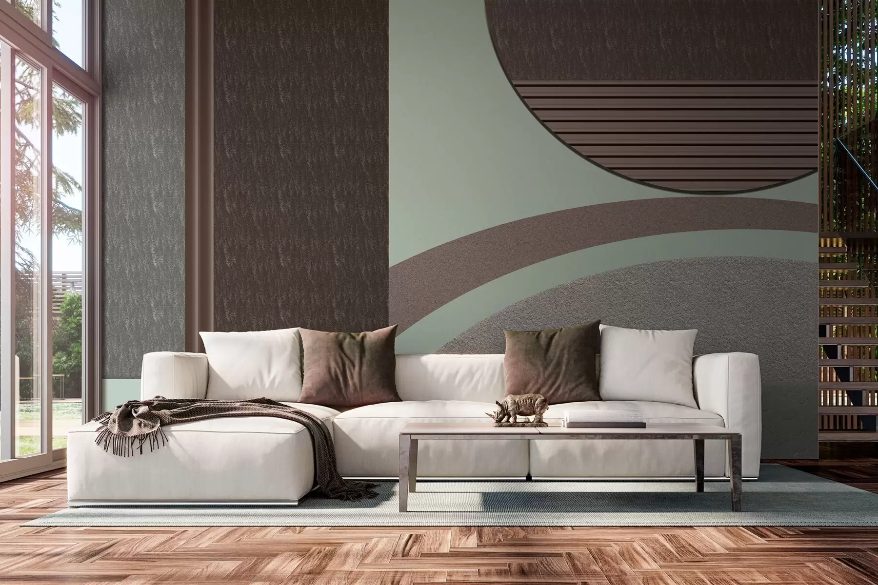 Fototapetai abstraktaus tekstūruoto geometrijos  w04631