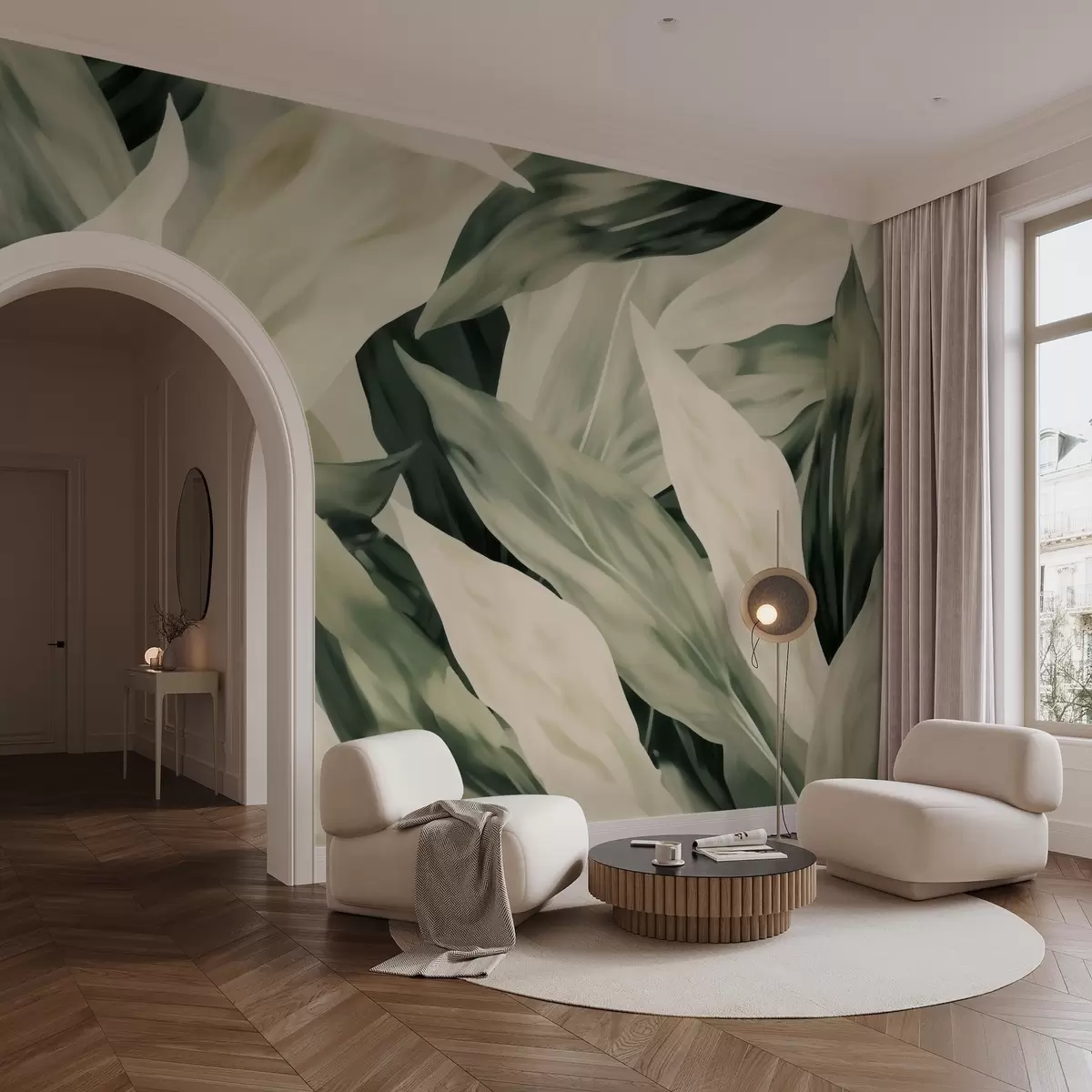 Fototapetai Dažyti lapai w04799