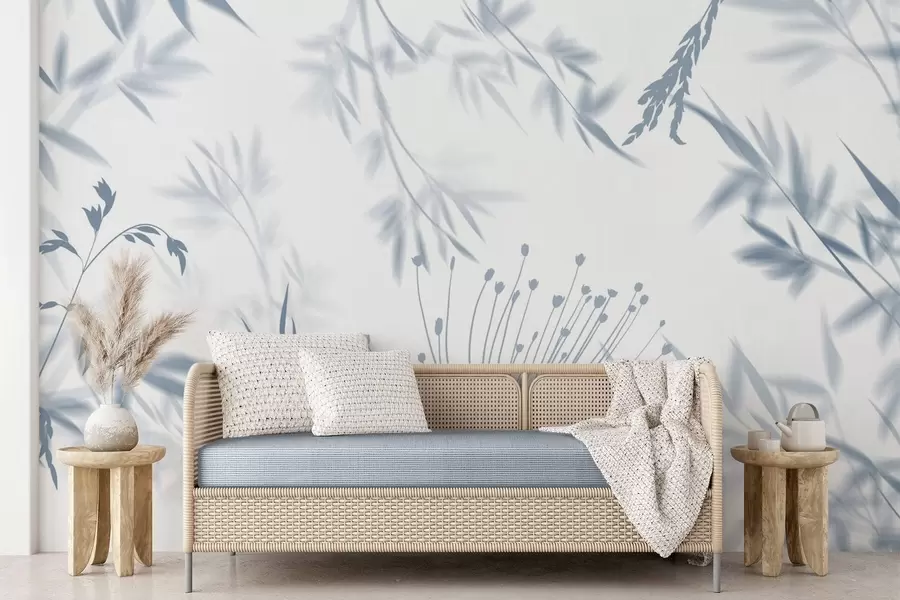 Fototapetai Lapų siluetai w04850v2