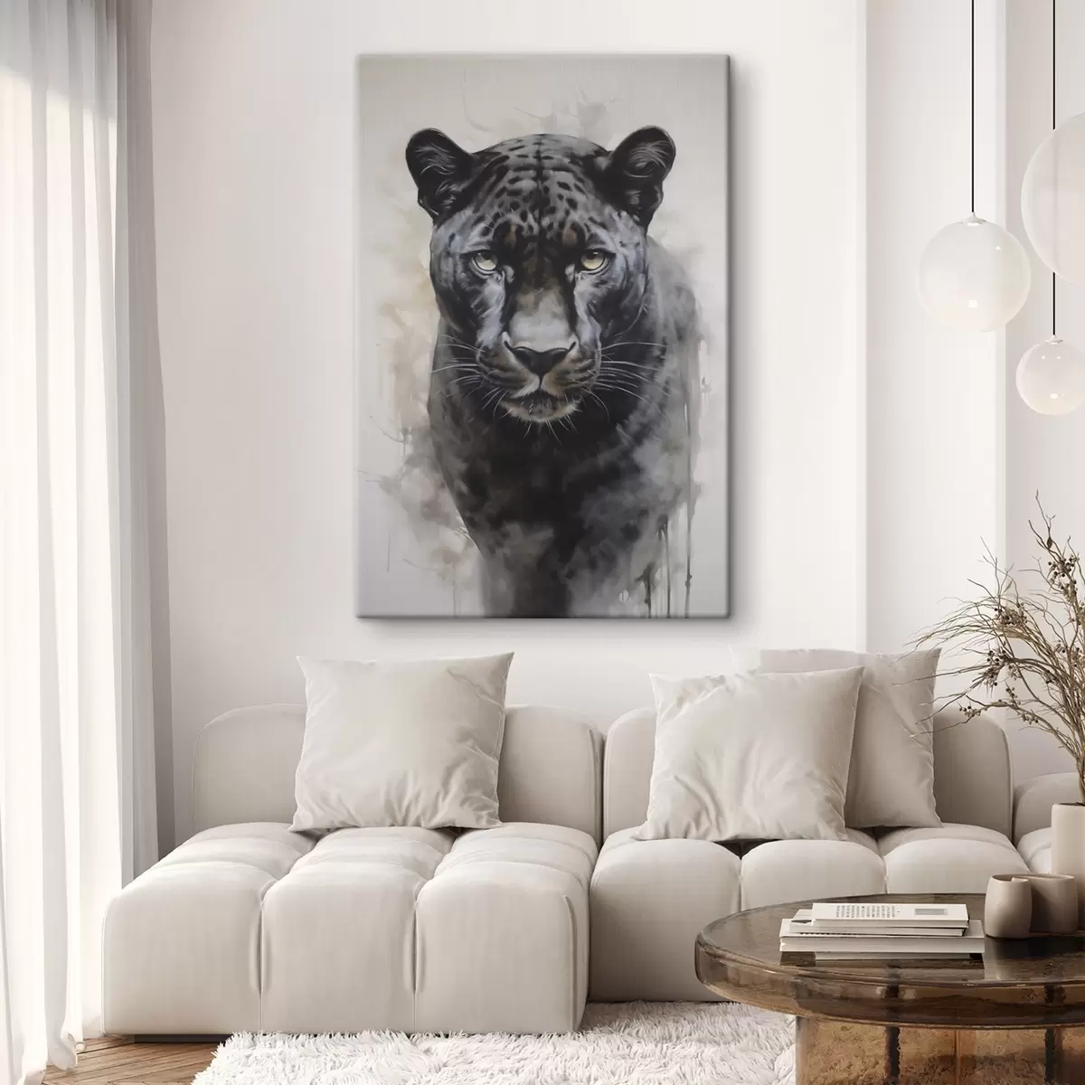 Paveikslėlis Panteros imitacijos tapyba s46433 - Uwalls.lt Paveikslėlis Panteros imitacijos tapyba s46433