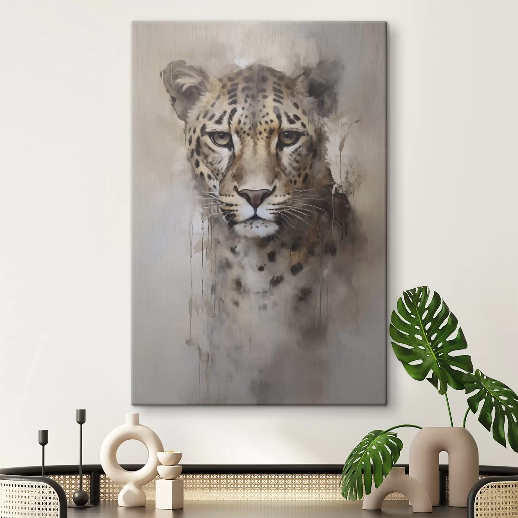 Paveikslėlis Leopardo imitacijos tapyba s46434