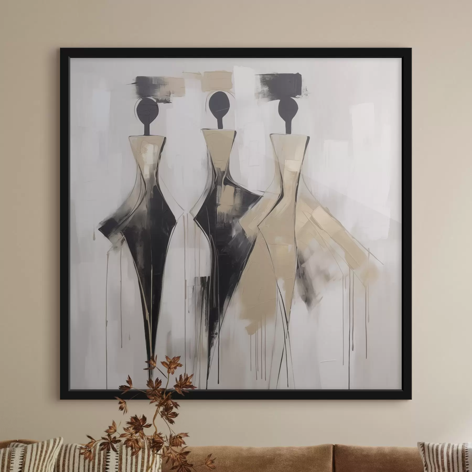 Fototapetai Abstraktūs siluetai f46436