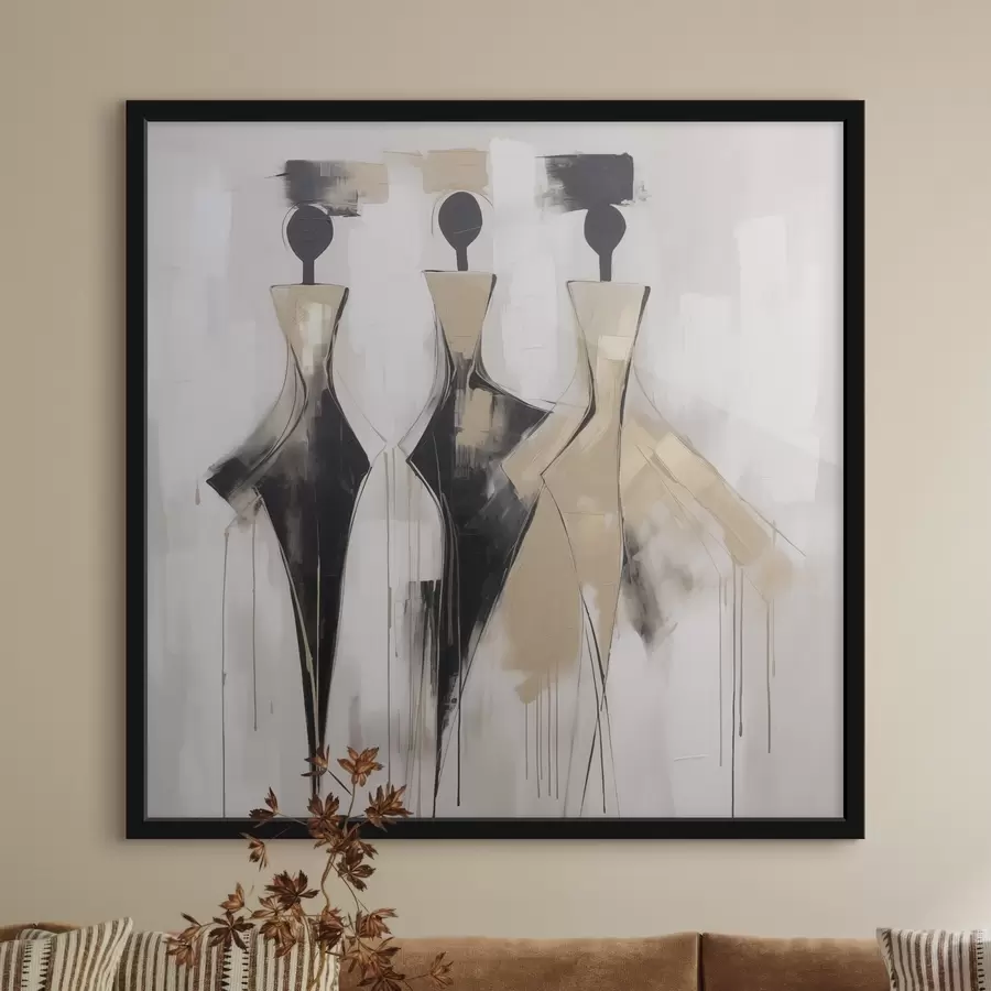 Fototapetai Abstraktūs siluetai f46436