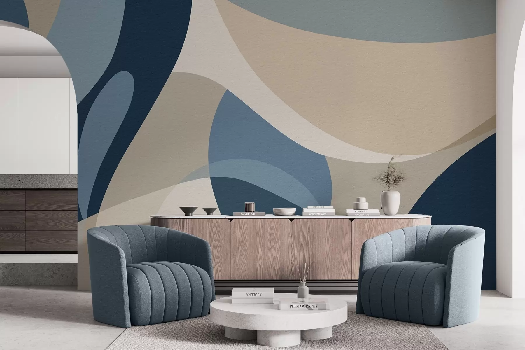 Fototapetai Geometrinė abstrakcija w04843