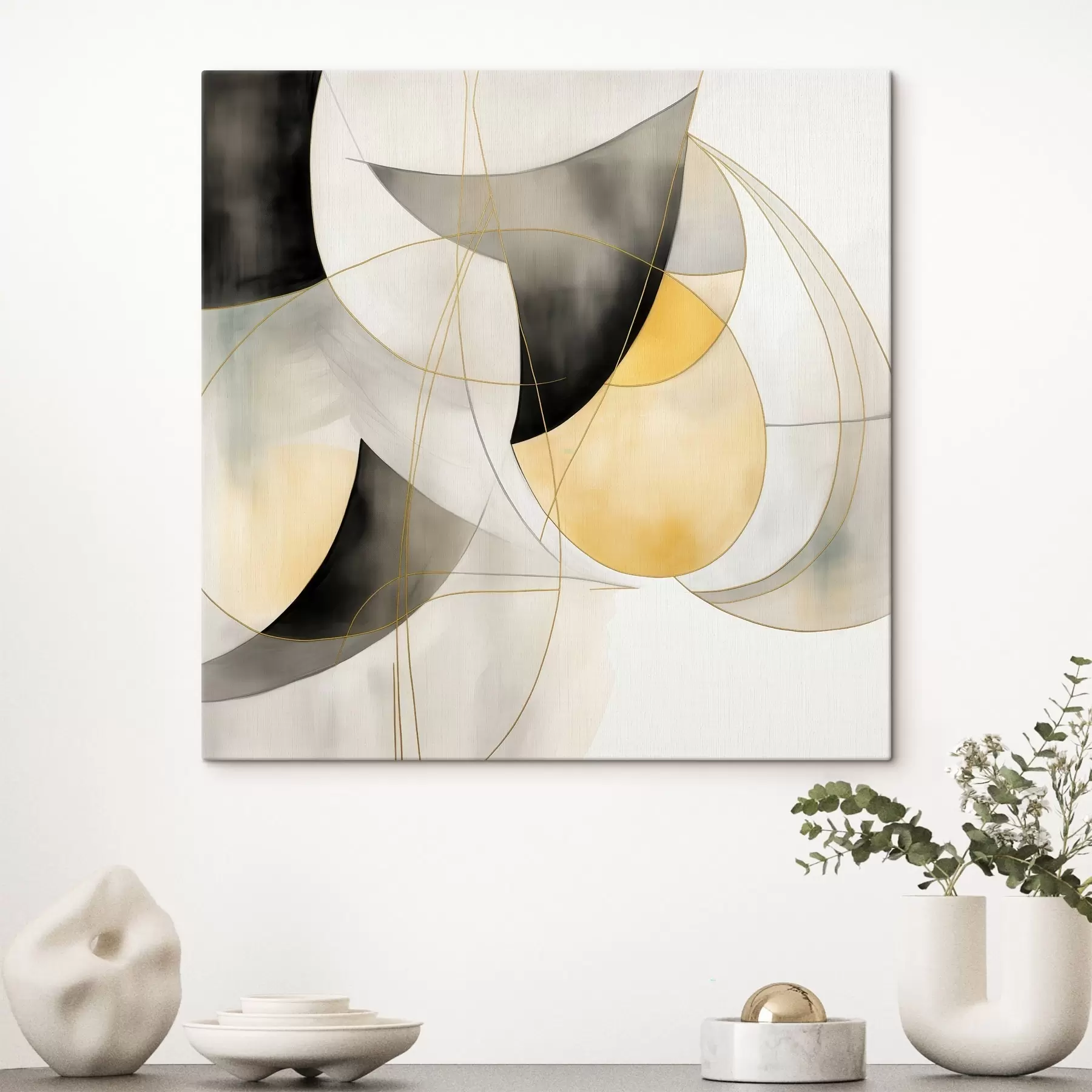 Paveikslėlis Geometrinė abstrakcija moderniu stiliumi s46328