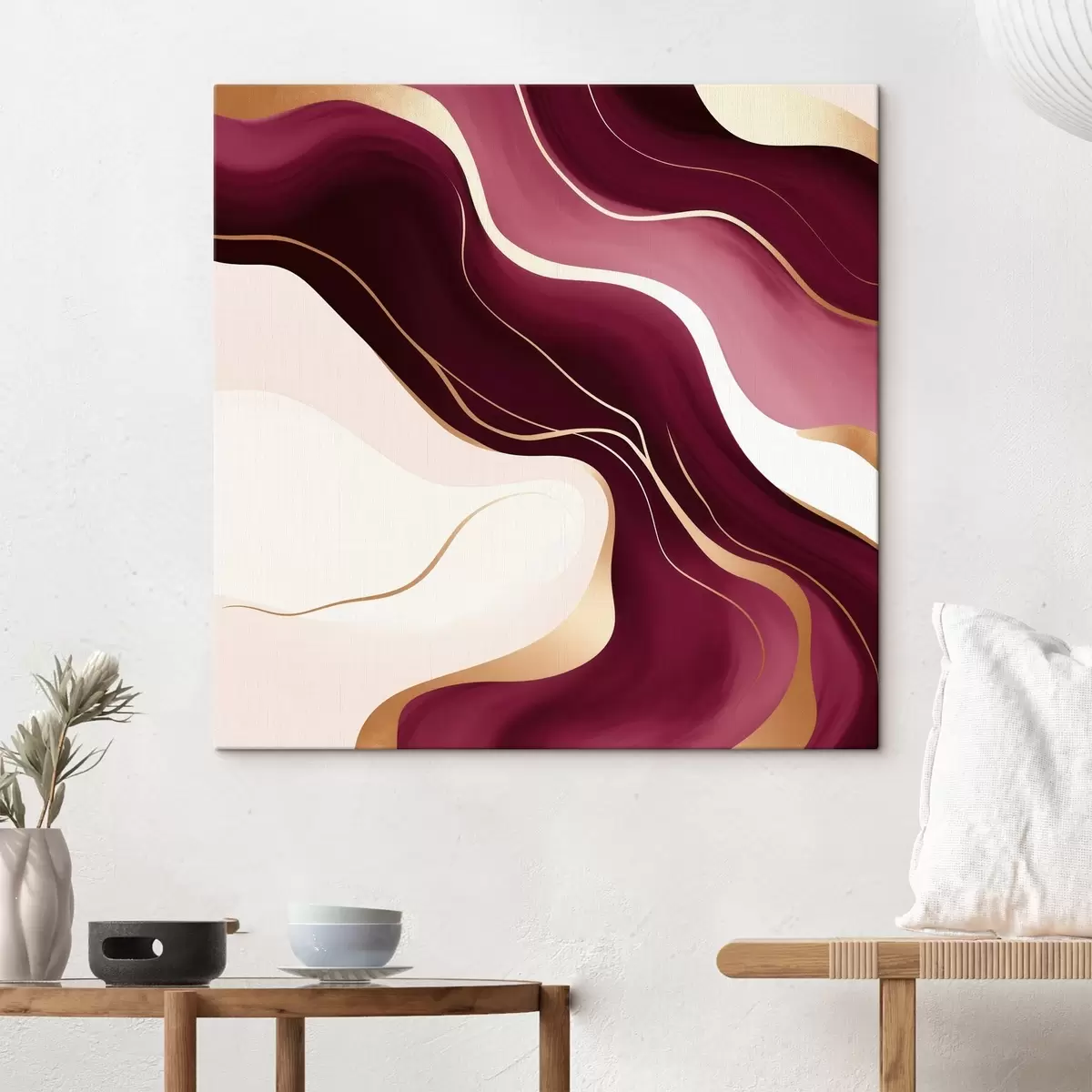 Paveikslėlis Sklandžios formos, vynuogių ir rožinės spalvos paletė s46330 - Uwalls.lt Paveikslėlis Sklandžios formos, vynuogių ir rožinės spalvos paletė s46330