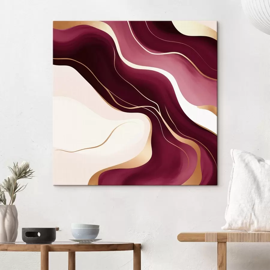 Paveikslėlis Sklandžios formos, vynuogių ir rožinės spalvos paletė s46330