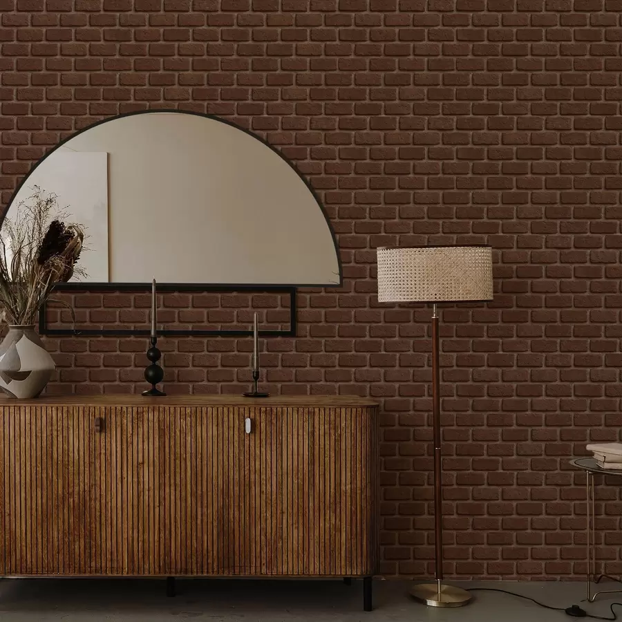 Fototapetai Rustikalios rudos plytų tekstūra a00879