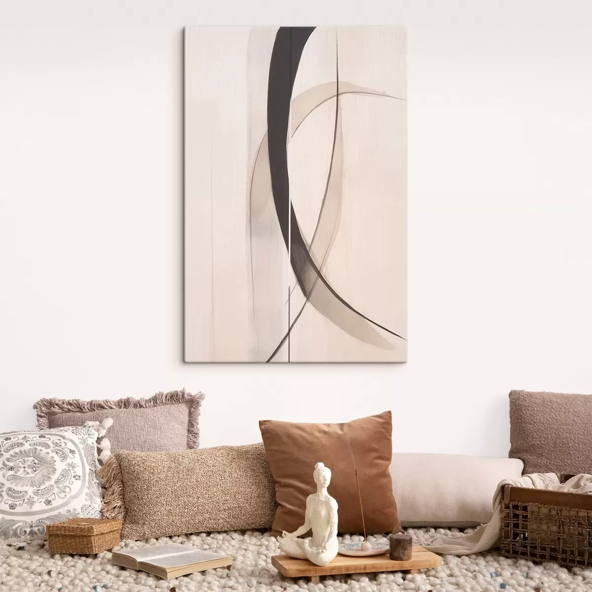 Paveikslėlis Elegantiška kaligrafija. Abstrakcija s46468