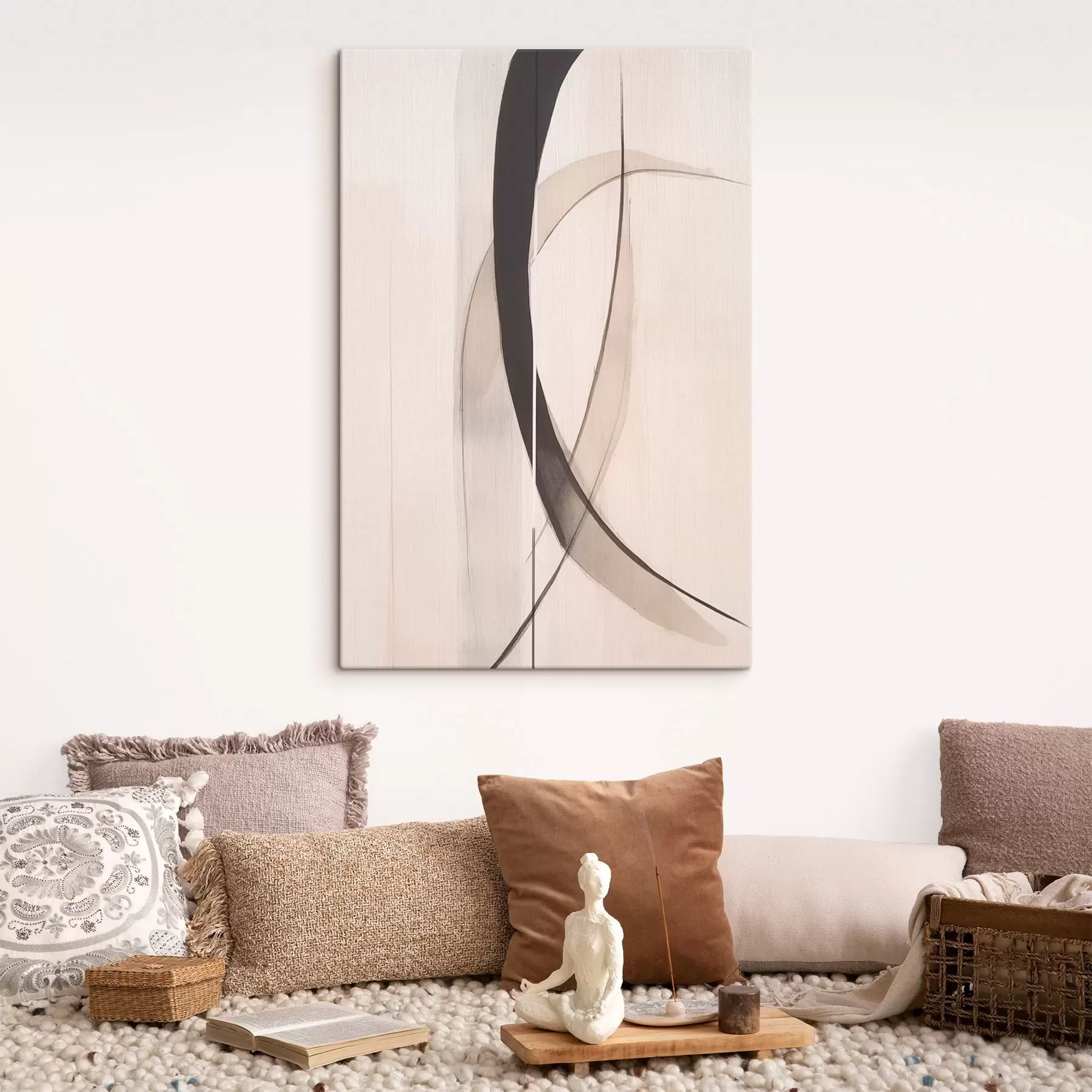 Paveikslėlis Elegantiška kaligrafija. Abstrakcija s46468