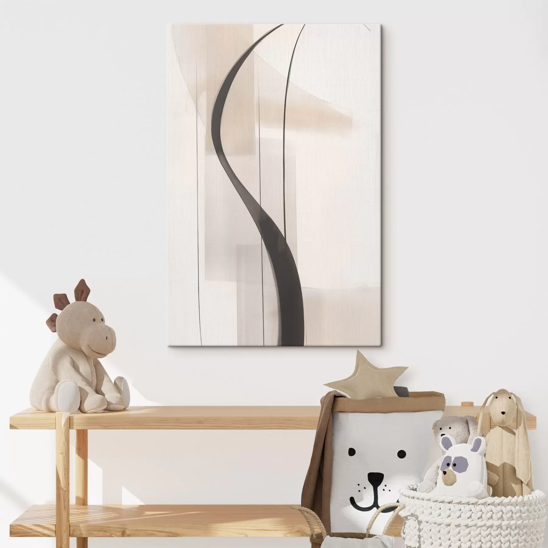 Paveikslėlis Elegantiška kaligrafija. Abstrakcija s46469