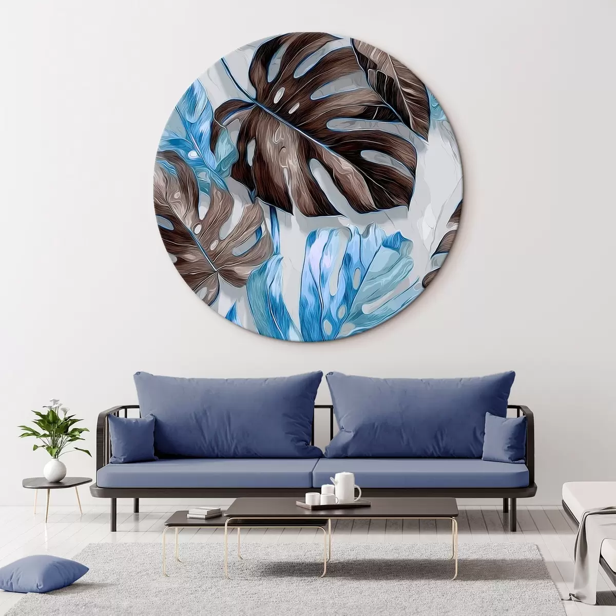 Apvalūs paveikslai Lapai r46472