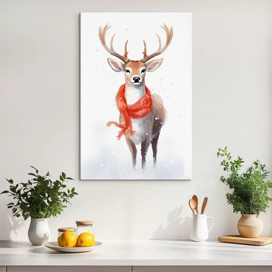 Paveikslėlis Elnias su šaliku s46594