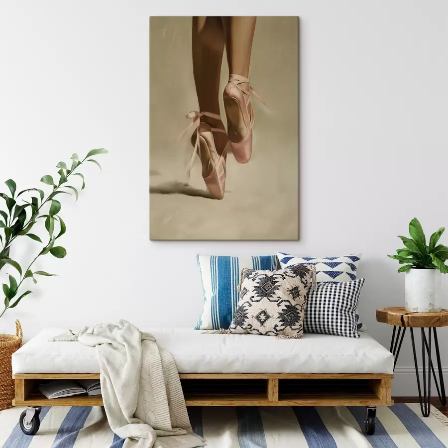 Paveikslėlis Rožinės baleto bateliai s46597