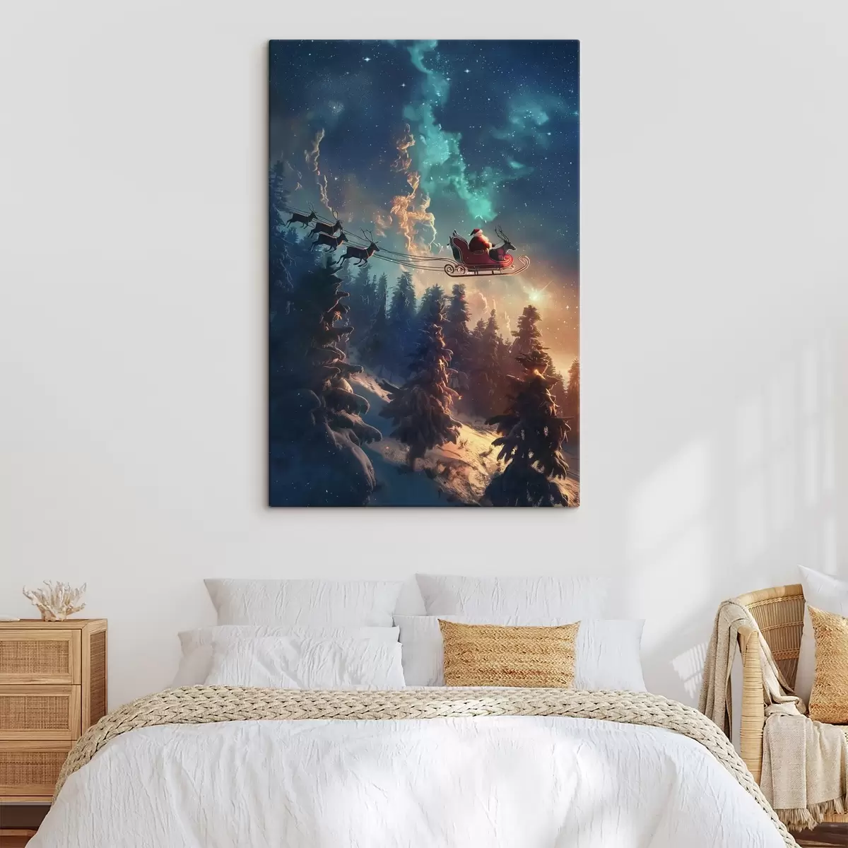 Paveikslėlis Kalėdų Senelis ant elnio s46602