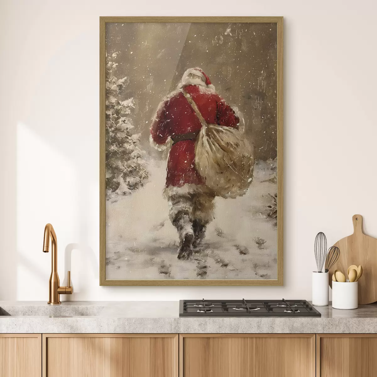 Plakatas Kalėdų Senelis f46590