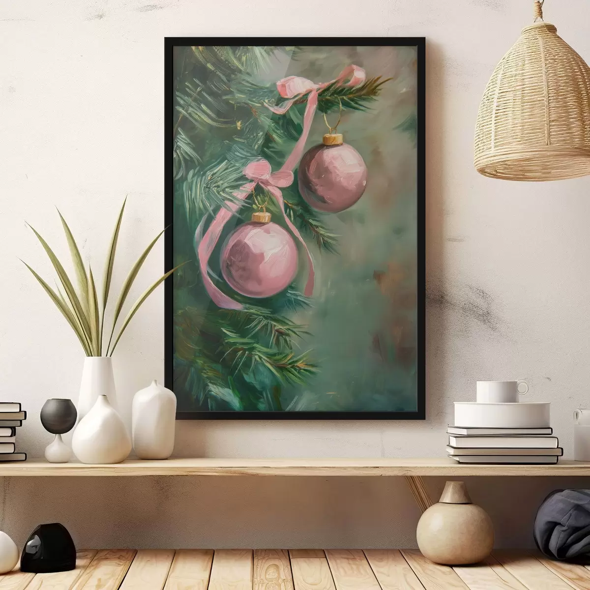 Plakatas Kalėdų eglutės papuošalai f46598