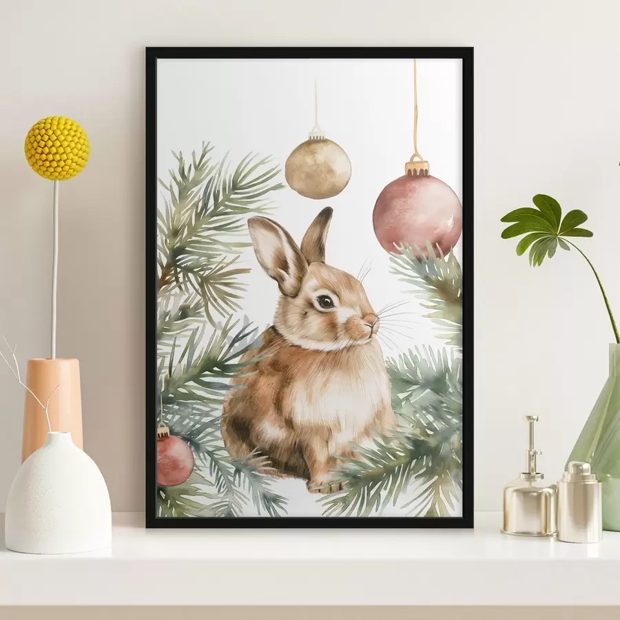 Fototapetai Naujųjų metų zuikis f46603