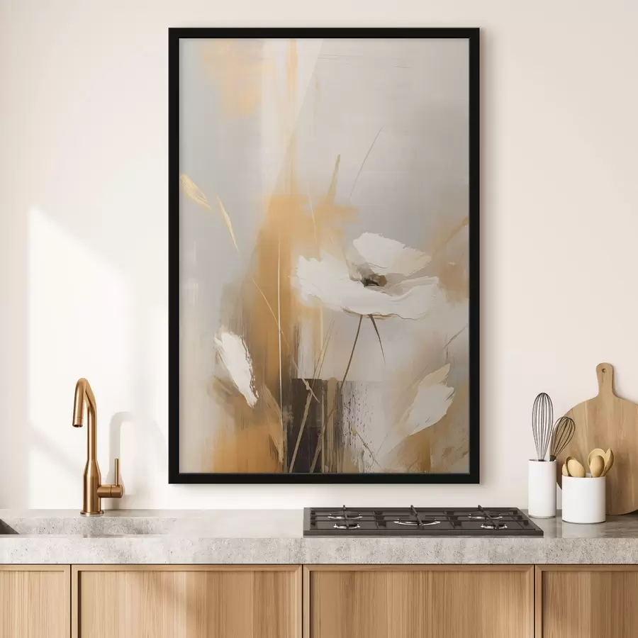 Fototapetai Abstrakčios laukinės gėlės f46453