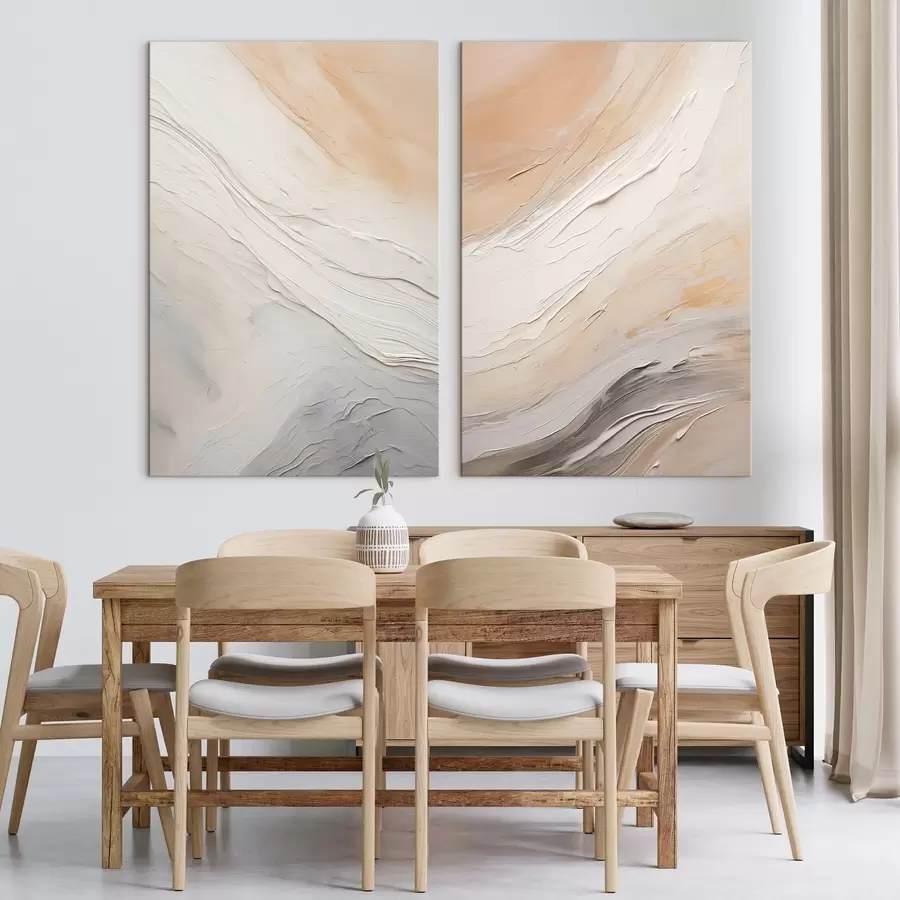 Paveikslėlis Neutralios tinkavimo tekstūros su tekančiais reljefiniais sluoksniais m00971