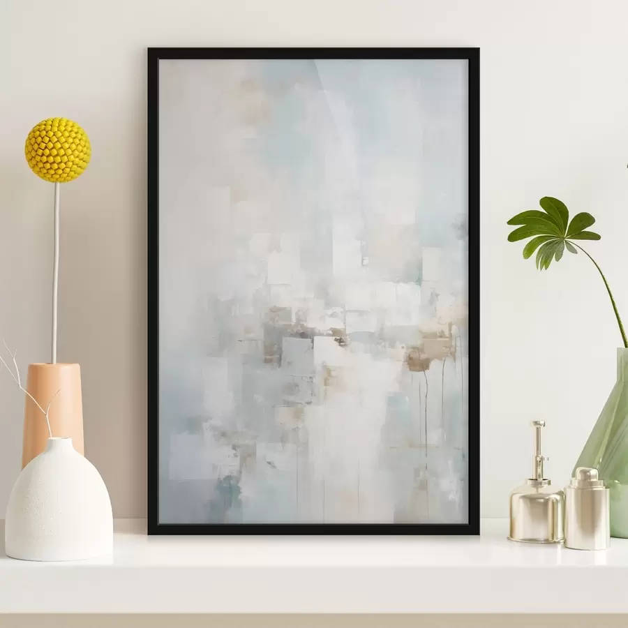 Fototapetai Šviesūs pasteliniai blokai: mėlyni, smėliniai, balti f46546