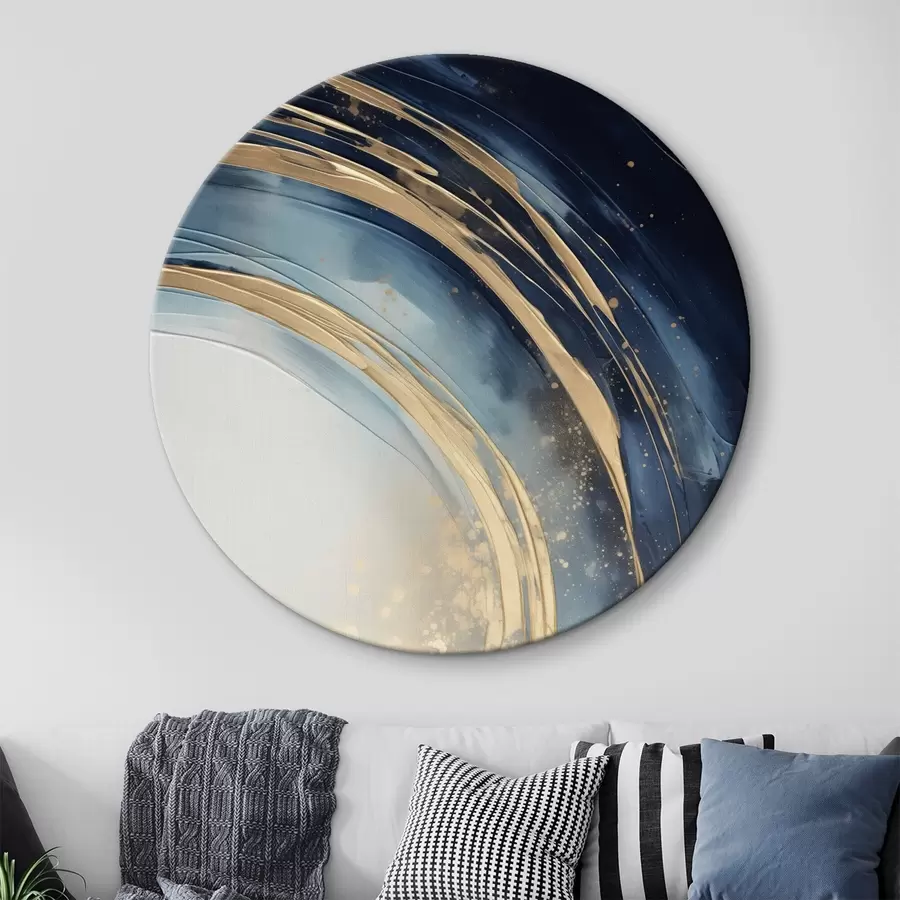 Paveikslėlis Siauri sluoksniuoti žiedai virš šviesaus horizonto r46489