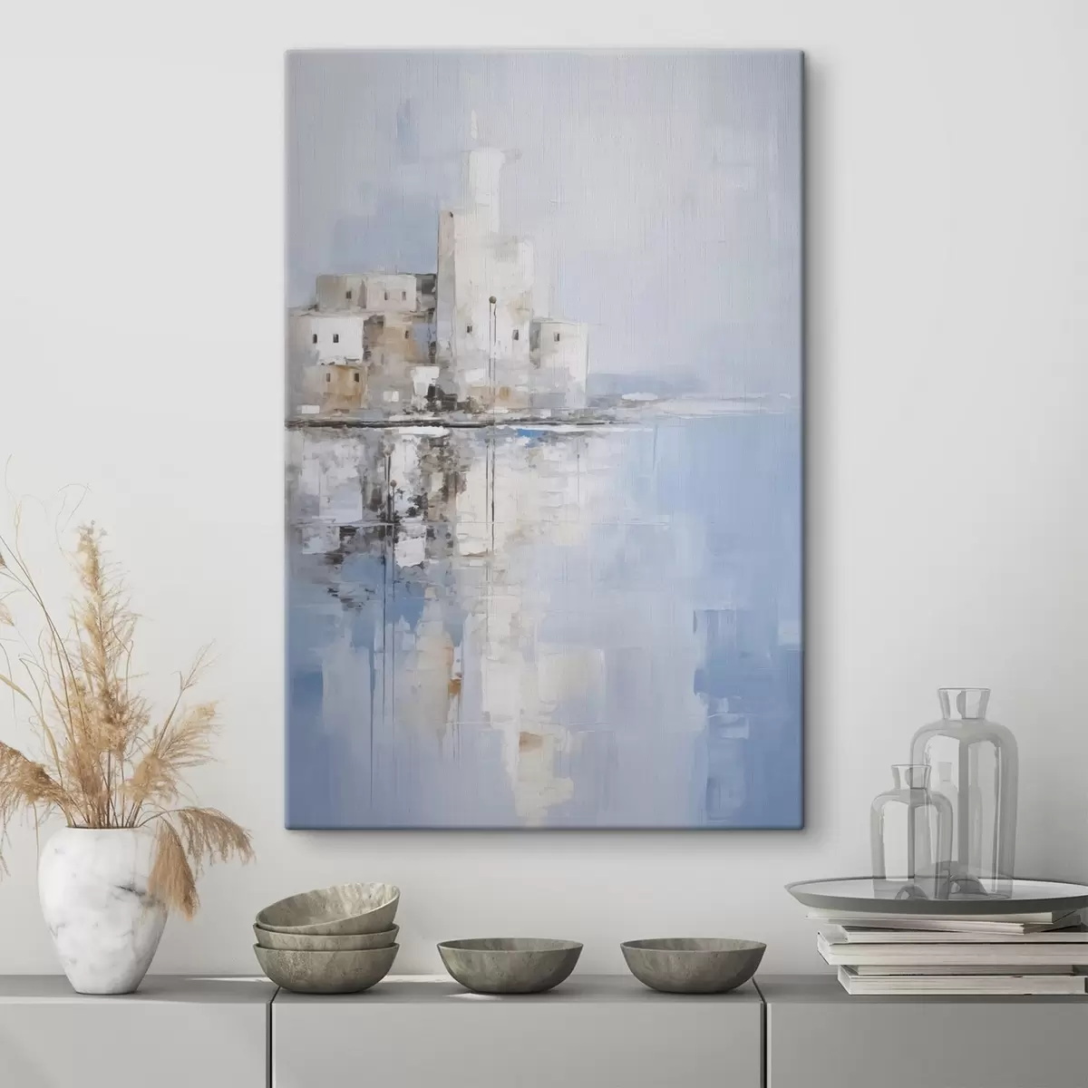 Paveikslėlis Abstraktus peizažo imitavimas tapyboje s46674