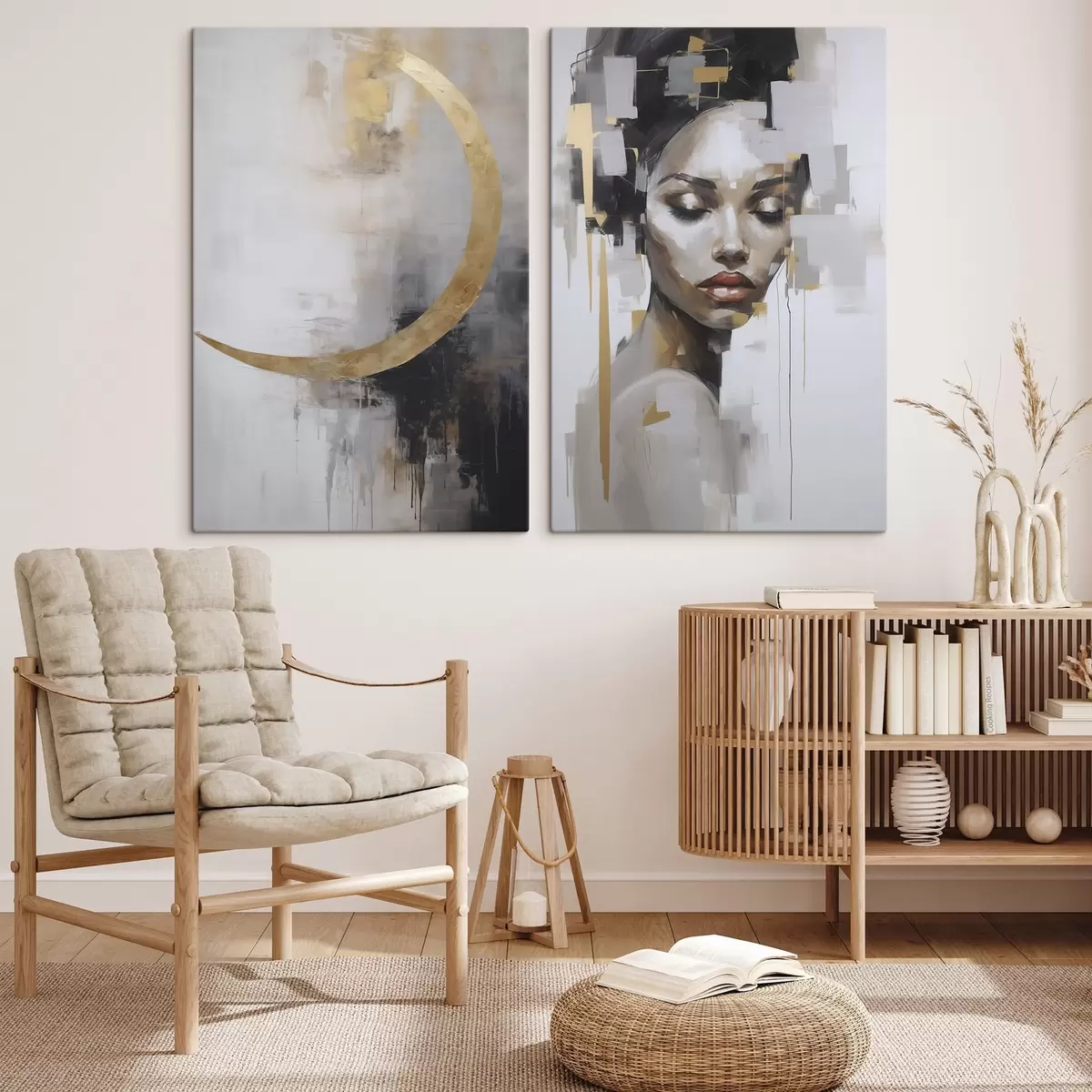 Paveikslėlis Abstrakcija, tapybos imitacija m00998