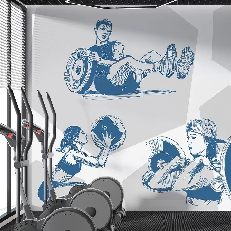 Fototapetai Sportininkai w04909