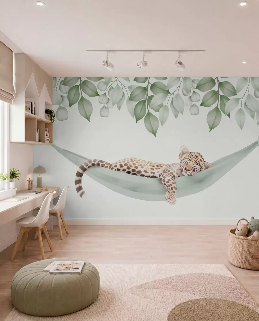 Fototapetai Leopardo siesta w04881
