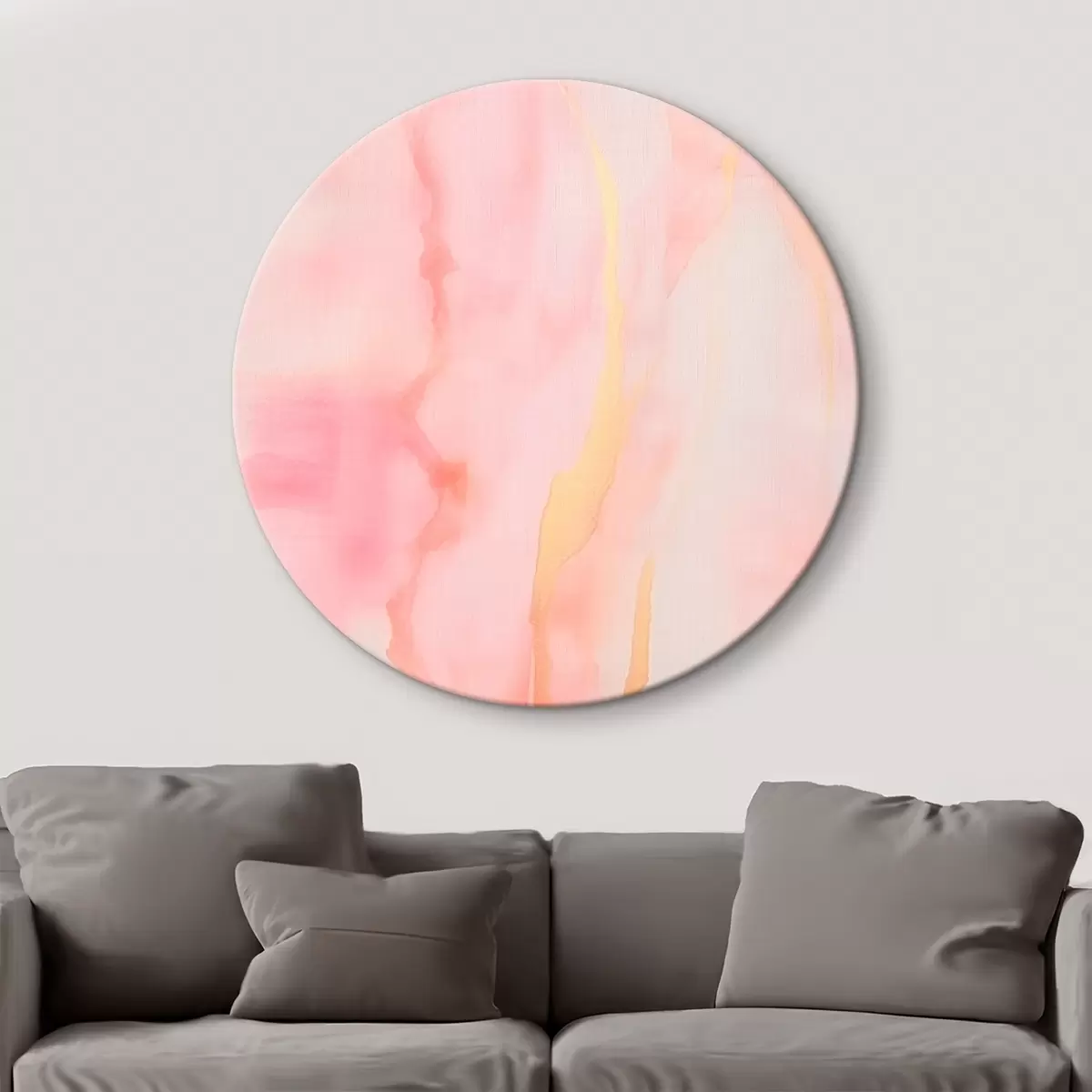 Apvalūs paveikslai Abstrakcija r46738