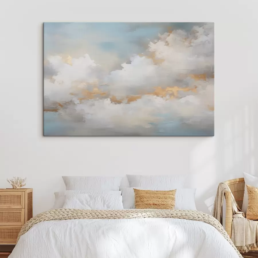 Paveikslėlis Dangaus ir debesų imitacija tapyboje s46760