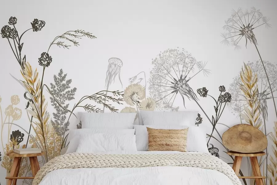 Fototapetai Laukinės gėlės w04943v1