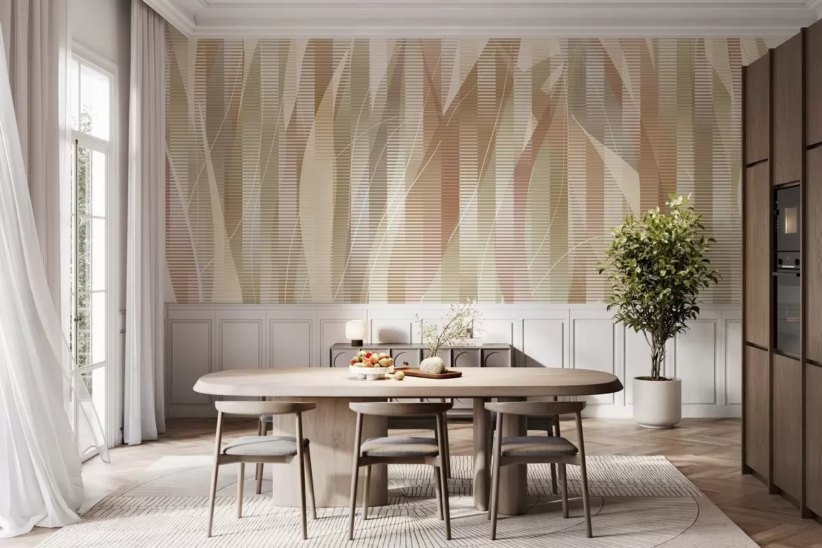 Fototapetai Susipynę elementai w04945