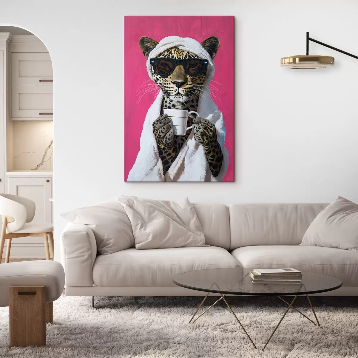 Paveikslėlis Gepardas su kava s46791