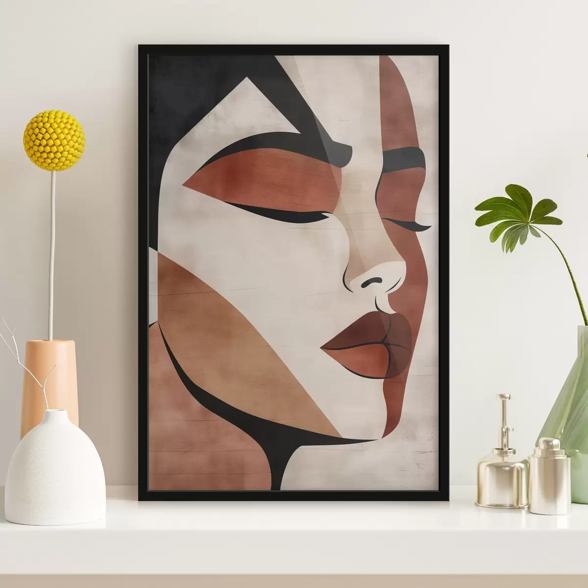 Plakatas Moteris veidas f46797