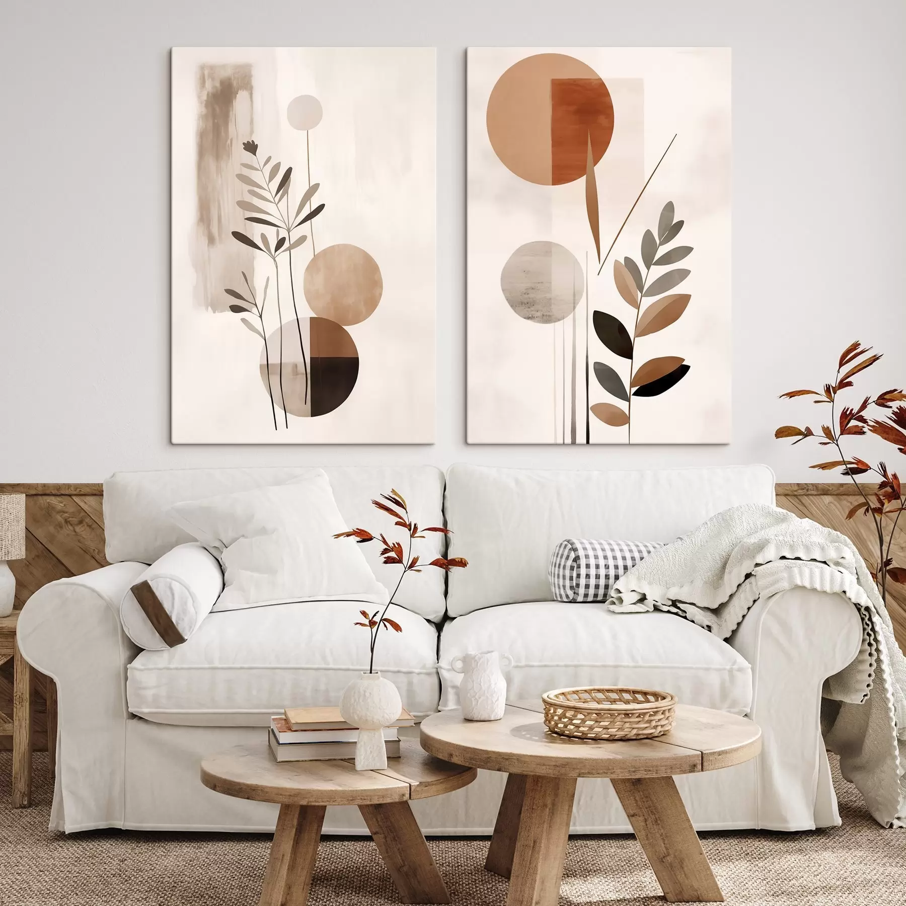 Paveikslėlis Abstrakcijos su augalais m01036