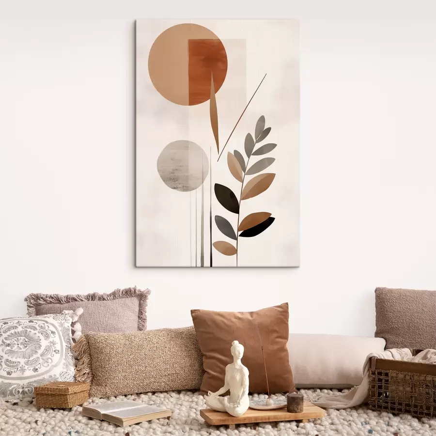 Paveikslėlis Abstrakcija su augalu s46781