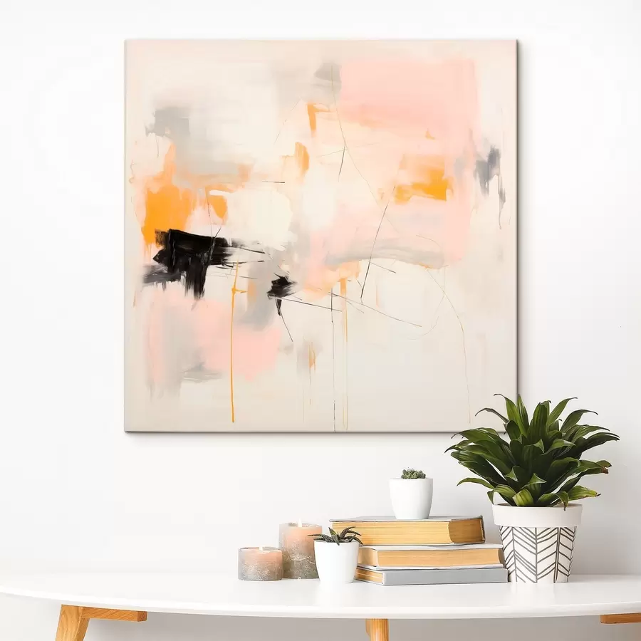 Paveikslėlis Neryškūs kontūrai ir dinamiški potėpiai gestikuliuojančiu stiliumi s46639