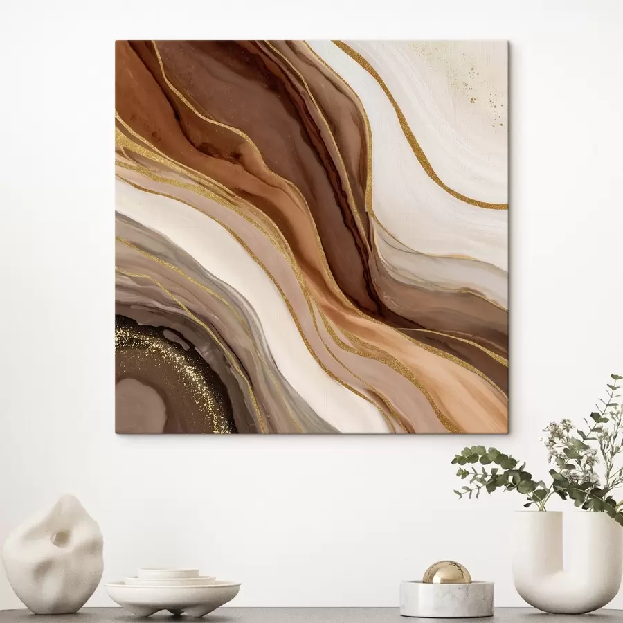 Paveikslėlis Akmens kompozicija medžio atspalviais s46642