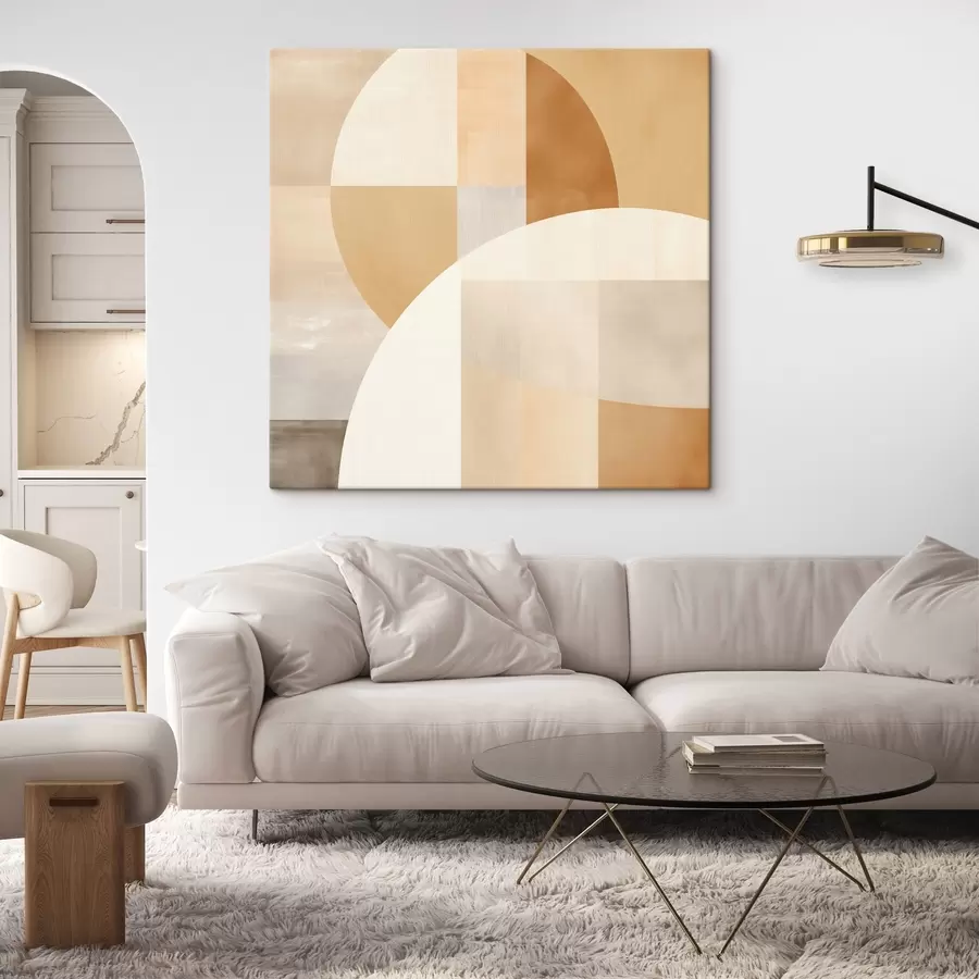 Paveikslėlis Meninė geometrija pastelinėmis spalvomis s46650