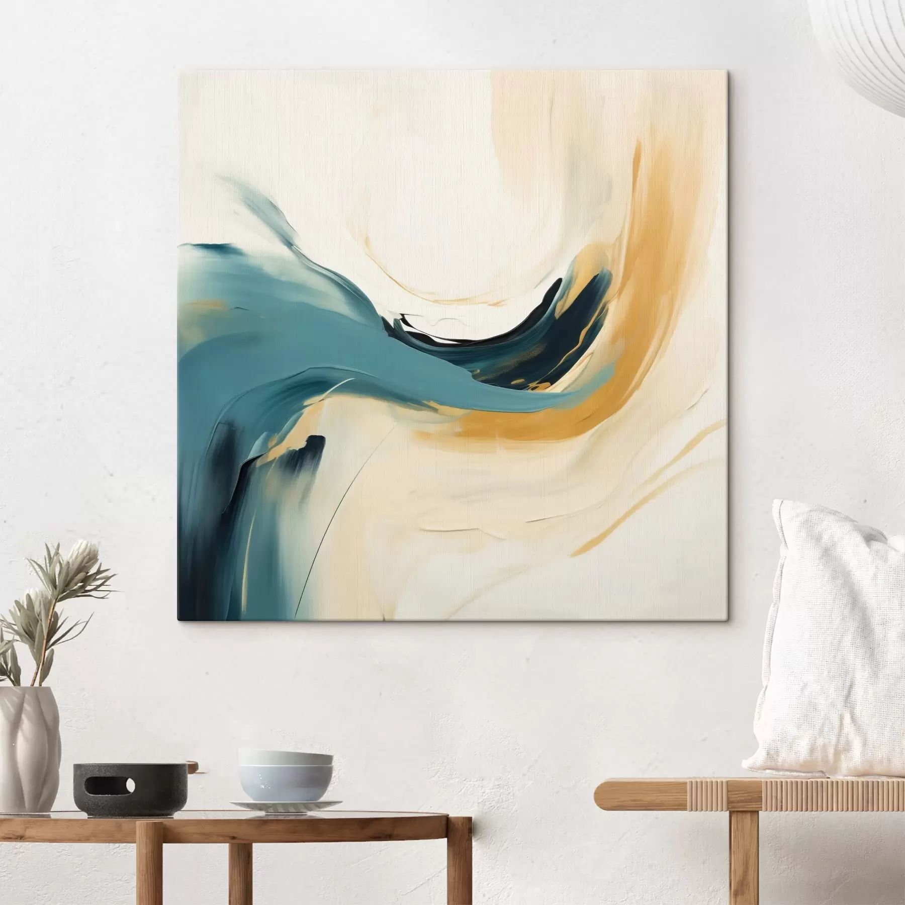 Paveikslėlis Abstrakcija su judančiomis formomis pastelinėmis spalvomis s46656