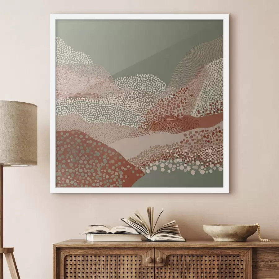 Fototapetai Stilizuotas peizažas f46652