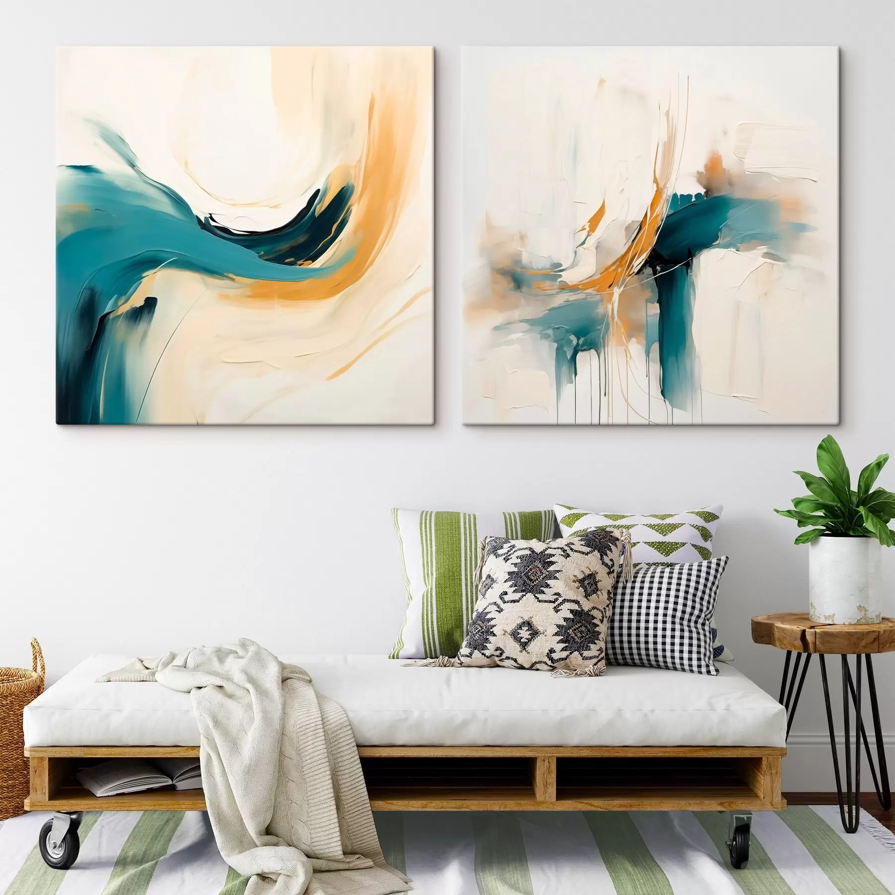 Paveikslėlis Meninė kompozicija su sklandžiu spalvų judėjimu m00989