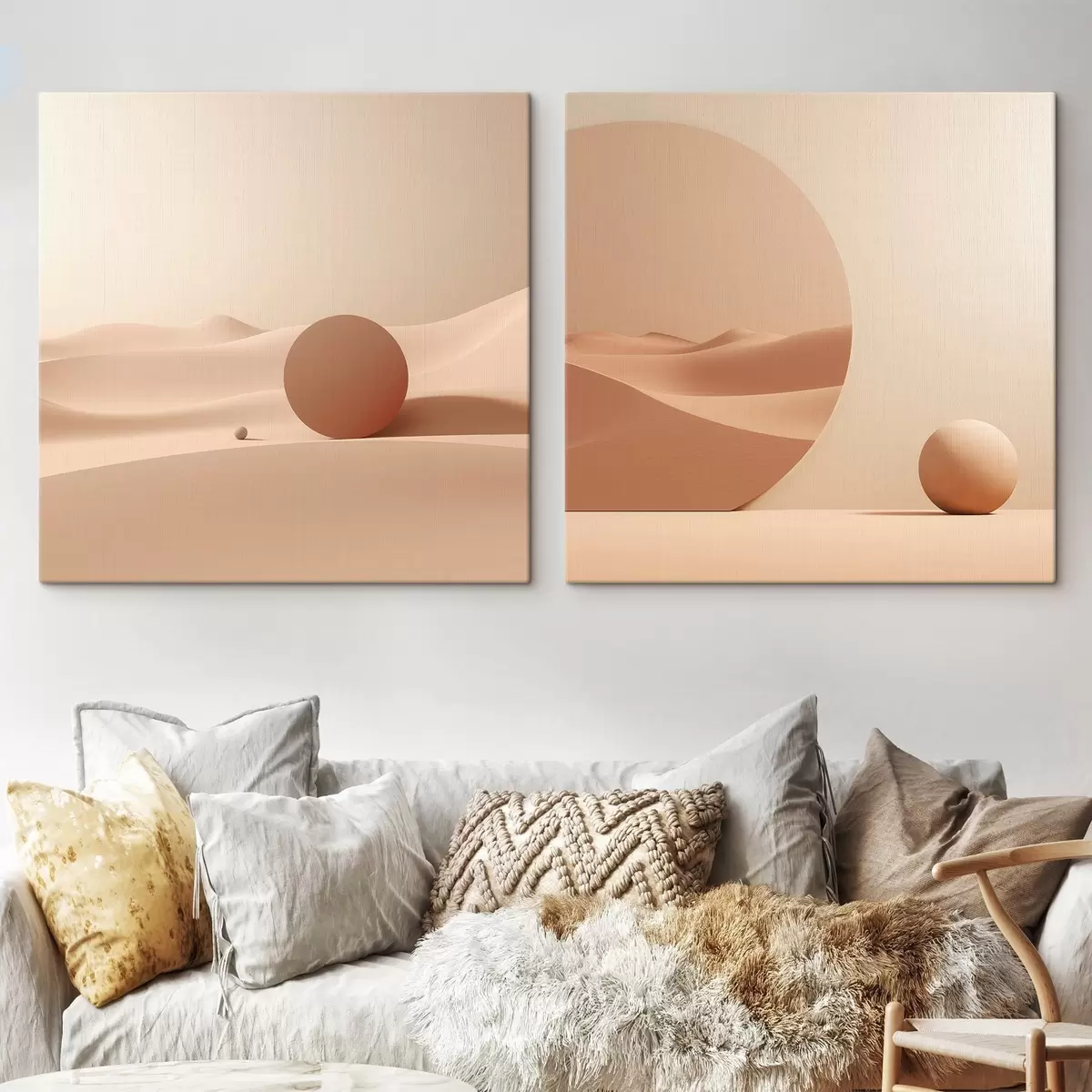 Paveikslėlis Kompozicija su ramiomis erdvėmis ir geometrine forma m00990