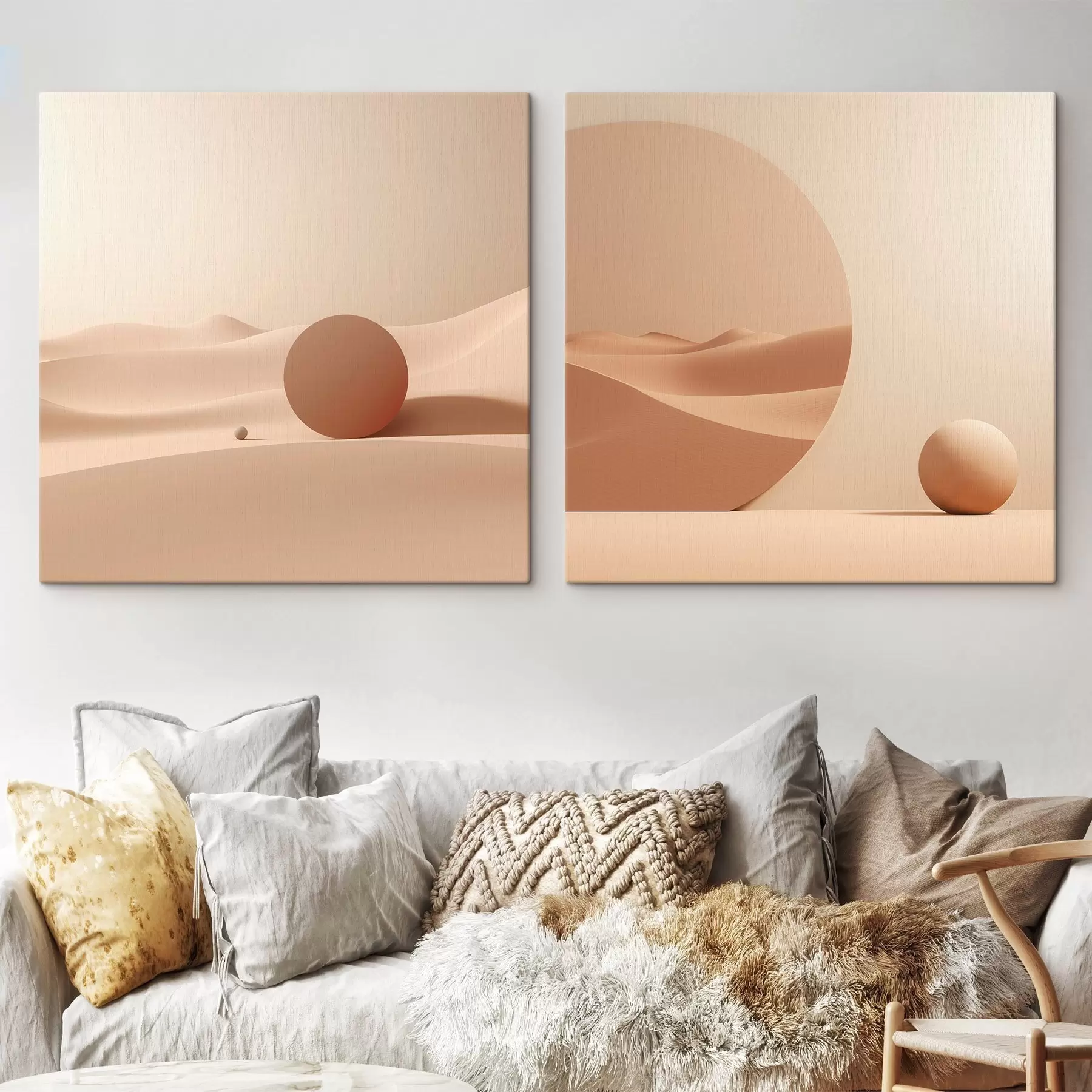 Paveikslėlis Kompozicija su ramiomis erdvėmis ir geometrine forma m00990