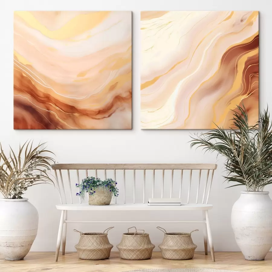 Paveikslėlis Šviesios banguotos struktūros akvarelės technika m00991