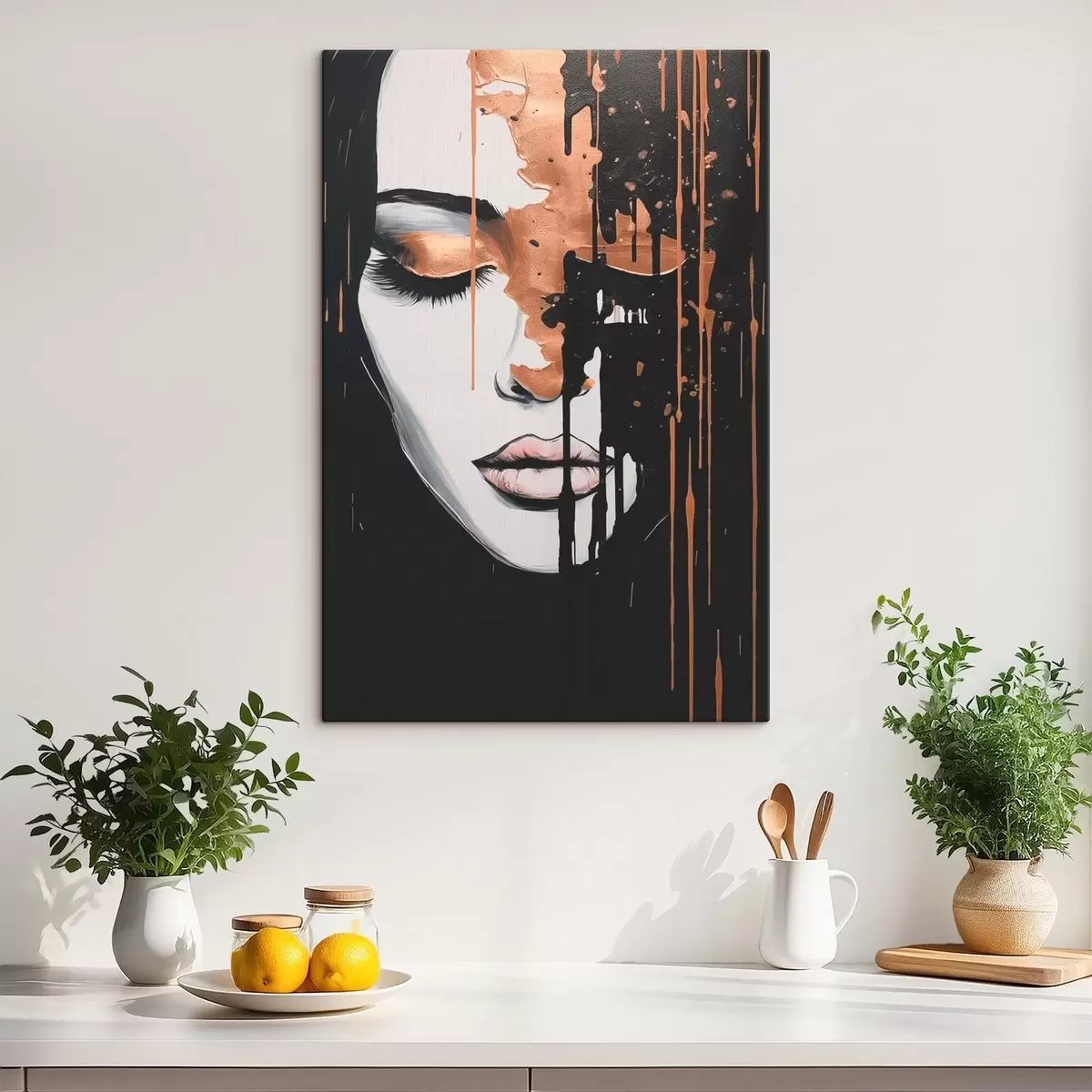 Paveikslėlis Abstraktus merginos portretas s46803